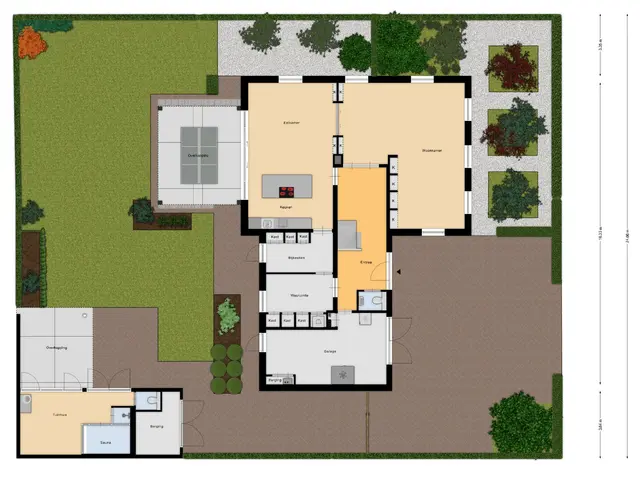 Plattegrond van Hendrik de Jonghstraat 5
