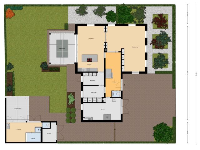 Plattegrond van Hendrik de Jonghstraat 5