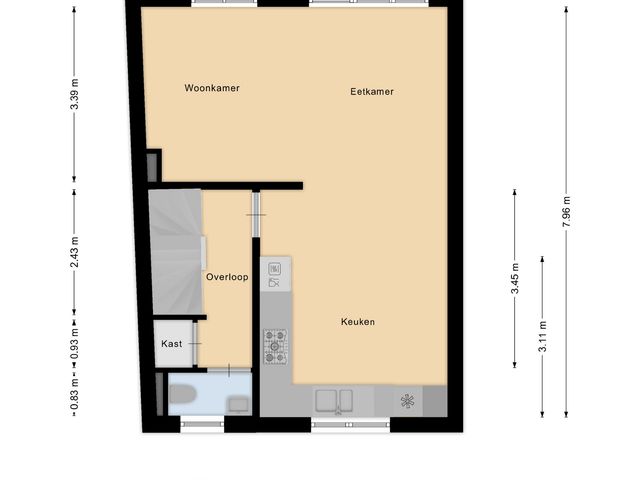 Foto van Drietrompetterstraat 10