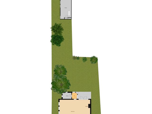 Plattegrond van Burgemeester Buijsstraat 10