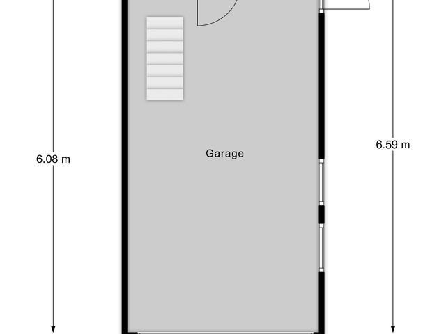 Plattegrond van Burgemeester Buijsstraat 10