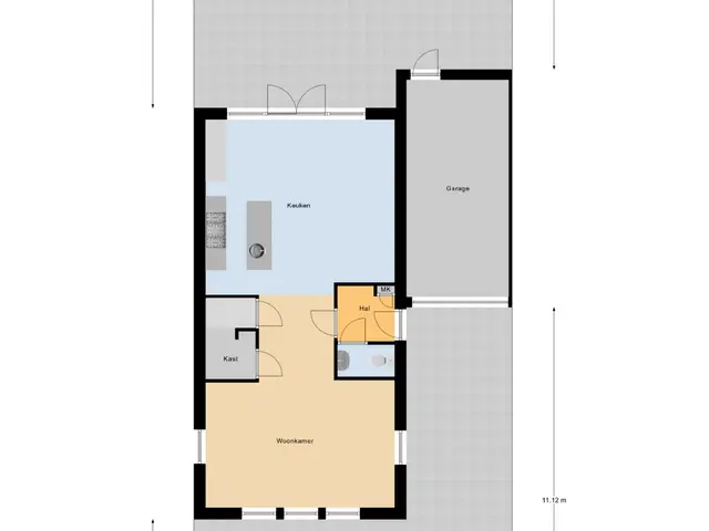 Plattegrond van Laan van Oceanië 36