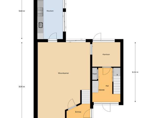 Plattegrond van Rijnring 113