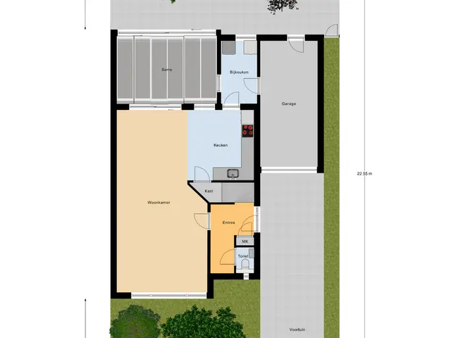 Plattegrond van Van Agtlaan 15