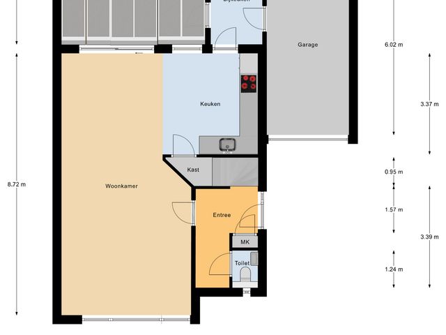 Plattegrond van Van Agtlaan 15