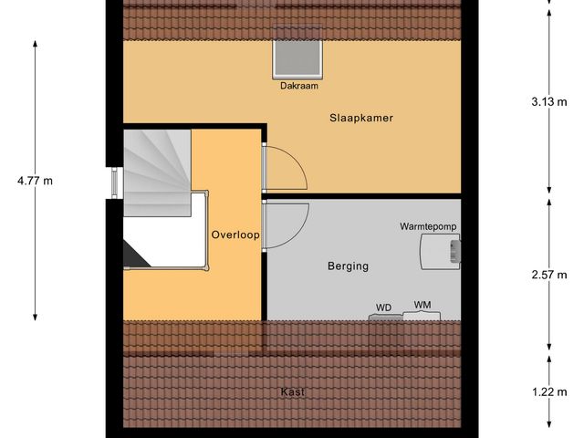 Plattegrond van Egel 1