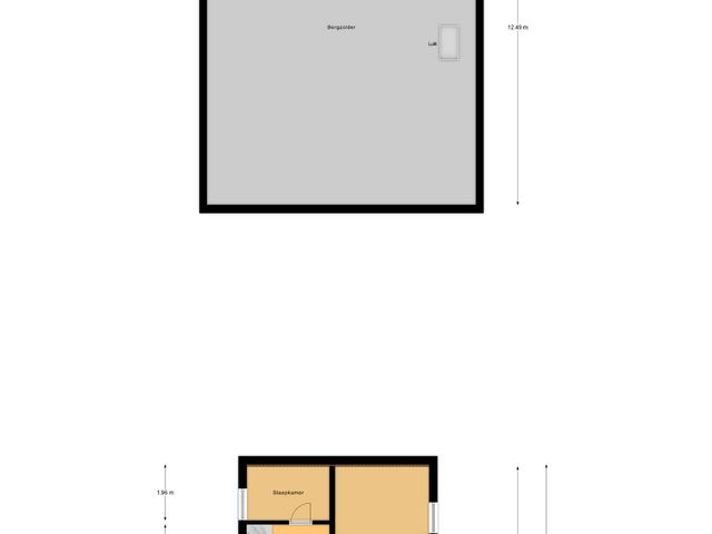 Plattegrond van Kleinestraat 41