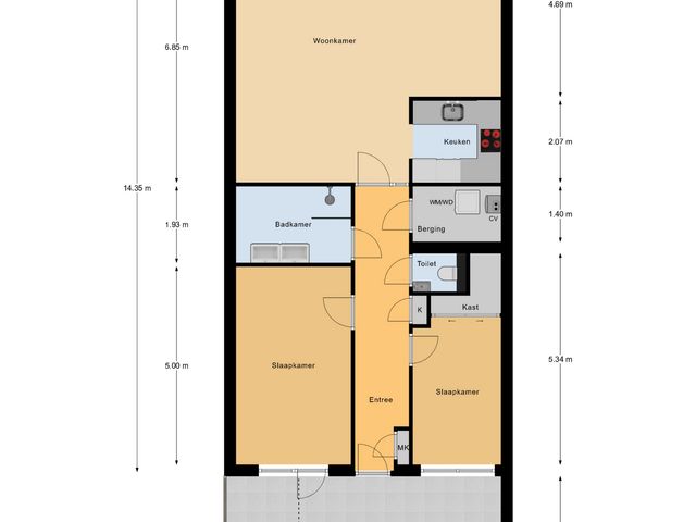 Plattegrond van Grote Kerk 6