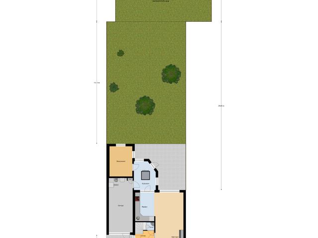 Plattegrond van Newtonlaan 2