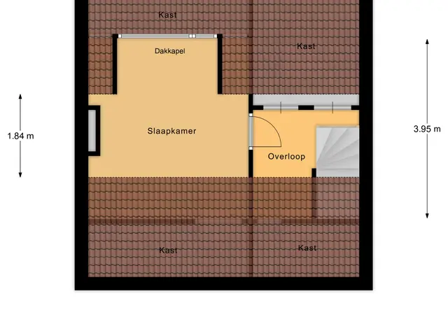 Plattegrond van Heistraat 4
