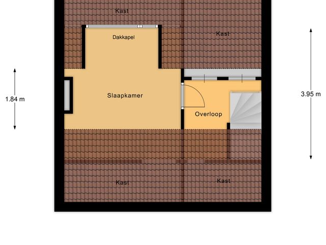 Plattegrond van Heistraat 4