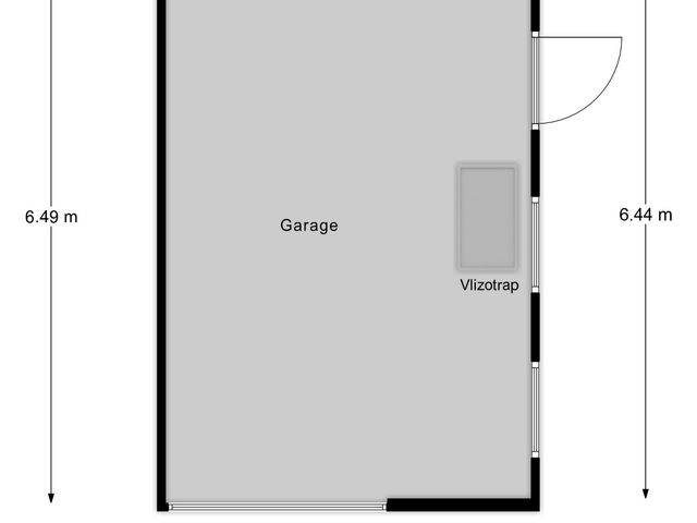 Plattegrond van Sint Jorisstraat 10