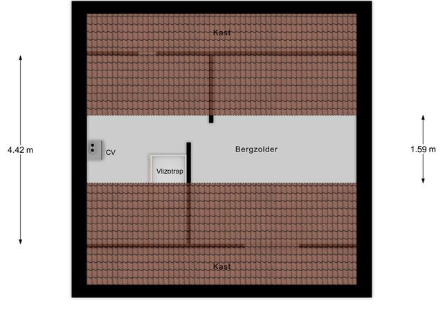 Plattegrond van Sint Jorisstraat 10