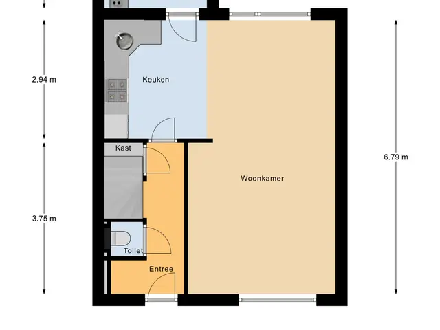 Foto van Leliestraat 1