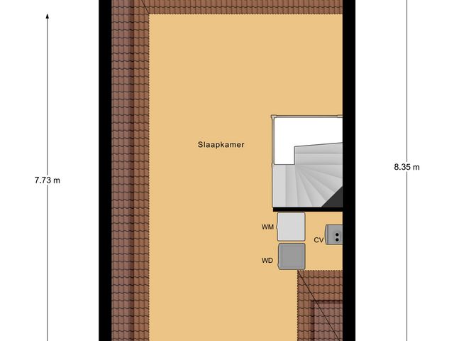 Plattegrond van Oranje zegge 13