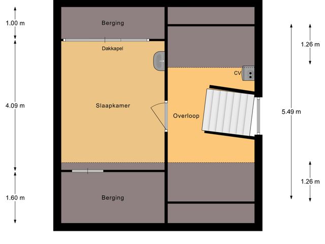 Plattegrond van Nassaulaan 47A