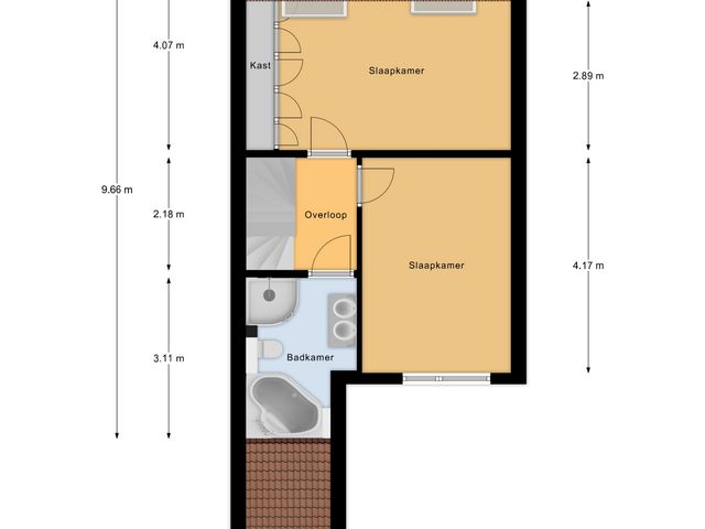 Plattegrond van Dreeslaan 7