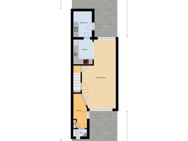 Plattegrond van Dreeslaan 7