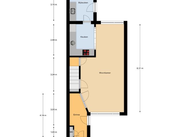 Plattegrond van Dreeslaan 7