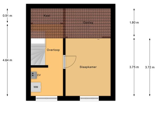 Plattegrond van Dreeslaan 7