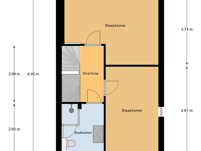 Plattegrond van Blauwbleuren 2