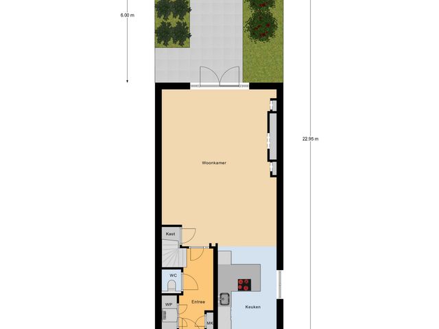 Plattegrond van Blauwbleuren 2