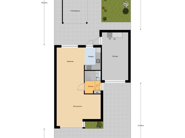 Plattegrond van Van Leeuwenhoeklaan 40