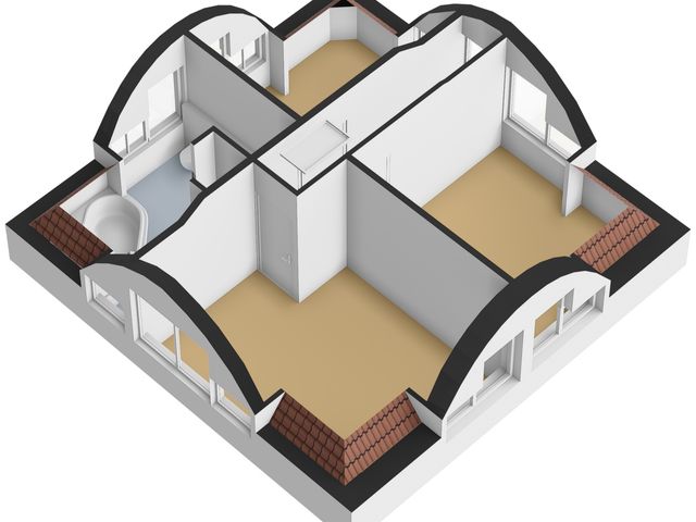 Plattegrond van Priemsteeg 14