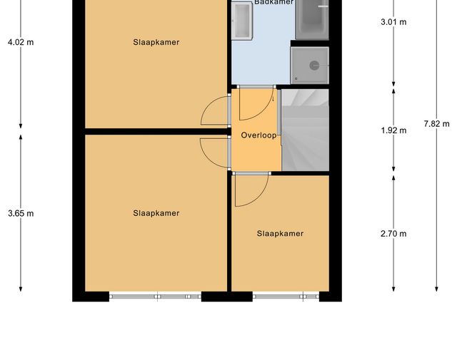 Plattegrond van Nobellaan 7