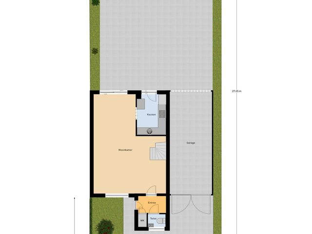 Plattegrond van Nobellaan 7