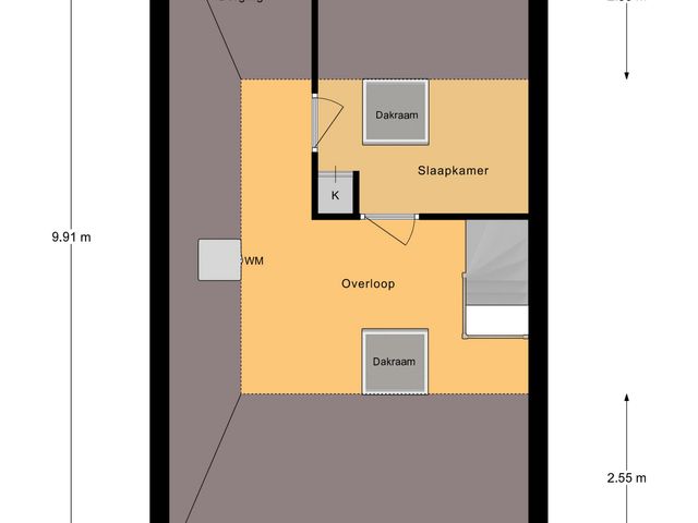 Plattegrond van Sternlaan 44