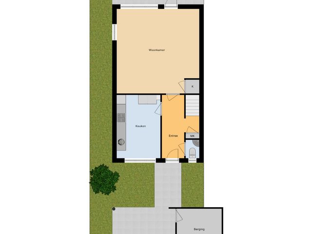 Plattegrond van Sternlaan 44