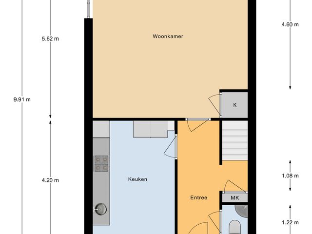 Plattegrond van Sternlaan 44