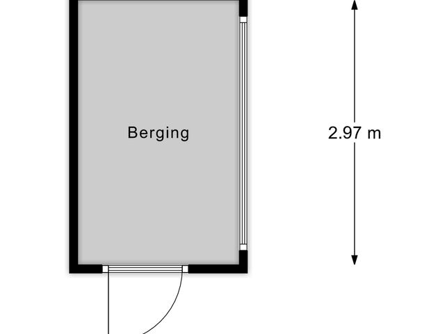 Plattegrond van Hoofdstraat 18E