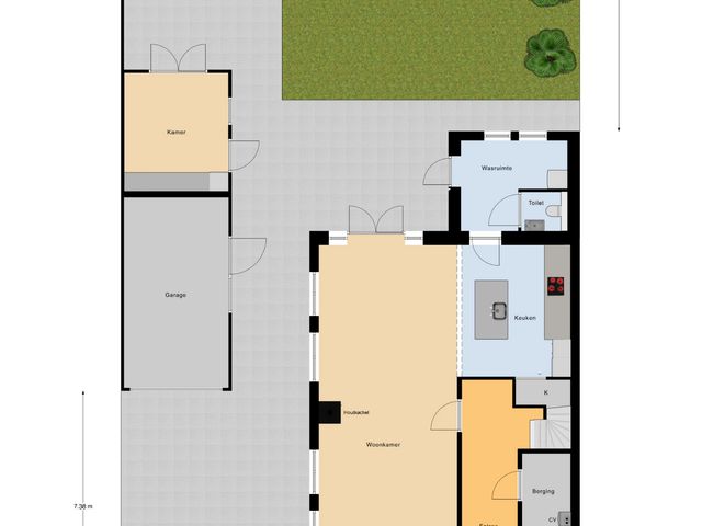 Plattegrond van Zilverkarper 4