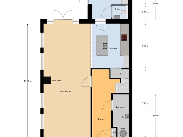 Plattegrond van Zilverkarper 4