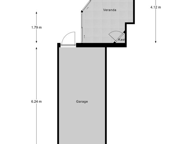 Plattegrond van Afrikalaan 87