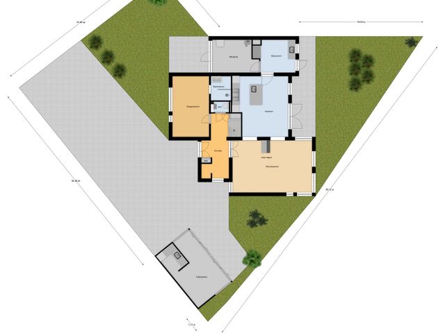 Plattegrond van Van Deelenstraat 33