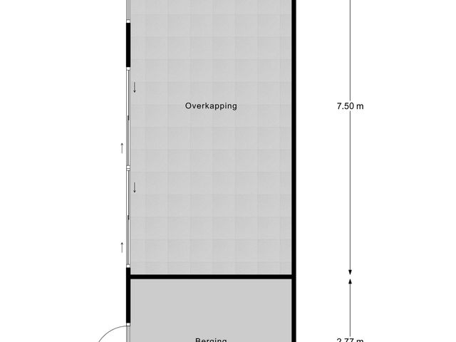 Plattegrond van Jonkheer de la Courtstraat 28