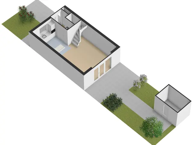 Plattegrond van Hollandlaan 14