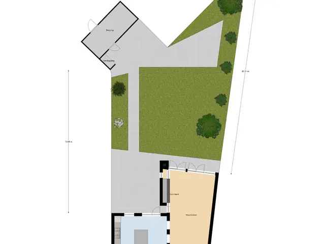 Plattegrond van Schildersstraat 18