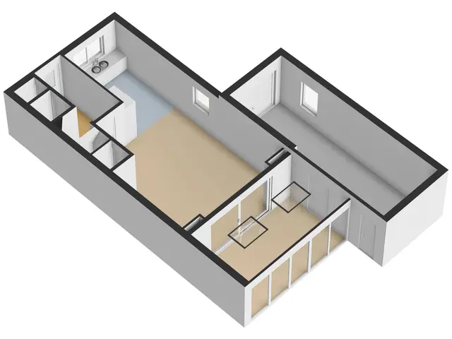 Plattegrond van Jaap Edenbaan 3