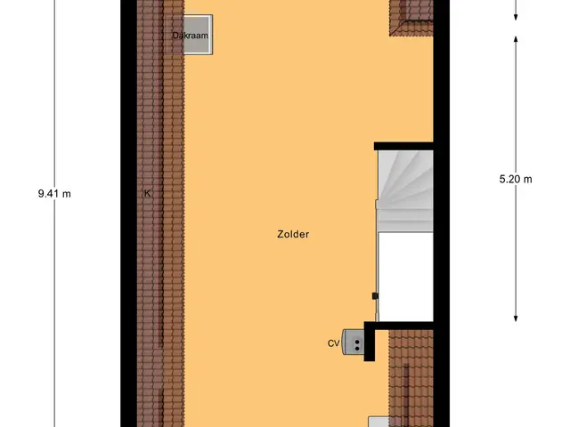 Plattegrond van Jaap Edenbaan 3
