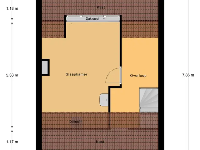 Plattegrond van Mahlerlaan 10