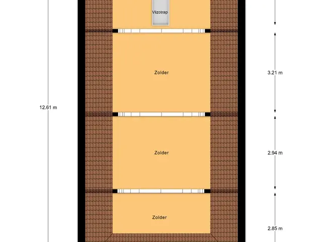 Plattegrond van Haarsteegsestraat 7
