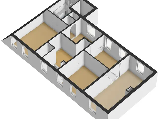 Plattegrond van Haarsteegsestraat 7