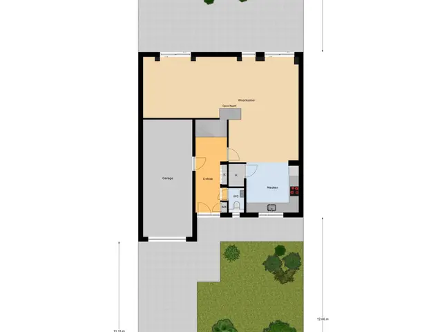 Plattegrond van Asserlaan 11