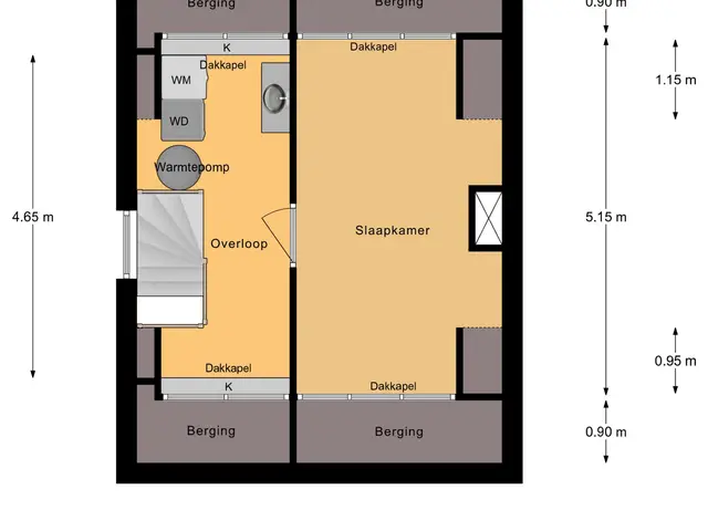 Plattegrond van Europalaan 32
