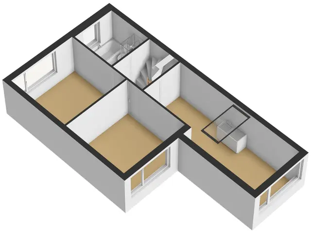 Plattegrond van Vincent van Goghstraat 6