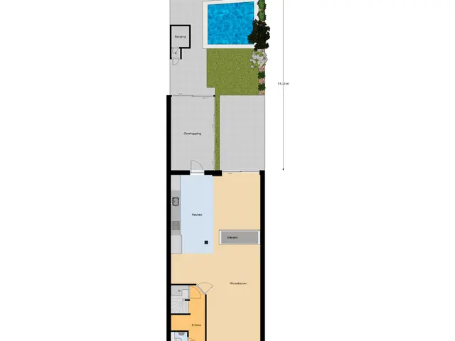 Plattegrond van Vincent van Goghstraat 6
